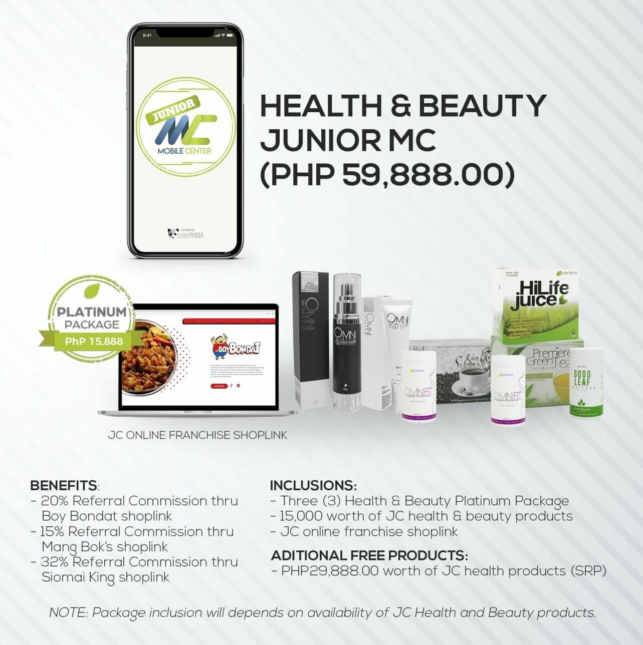 Health and Beauty Junior Mobile Center