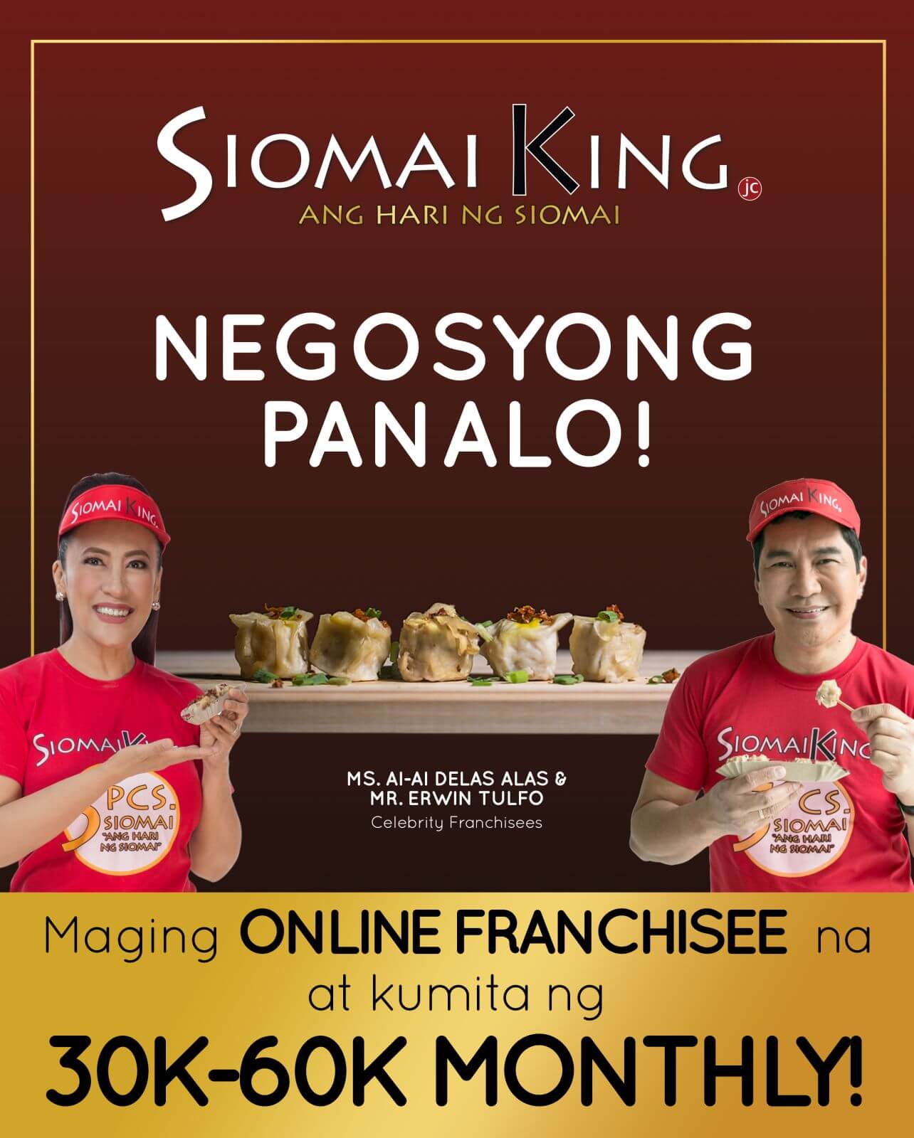 Siomai King negosyong panalo