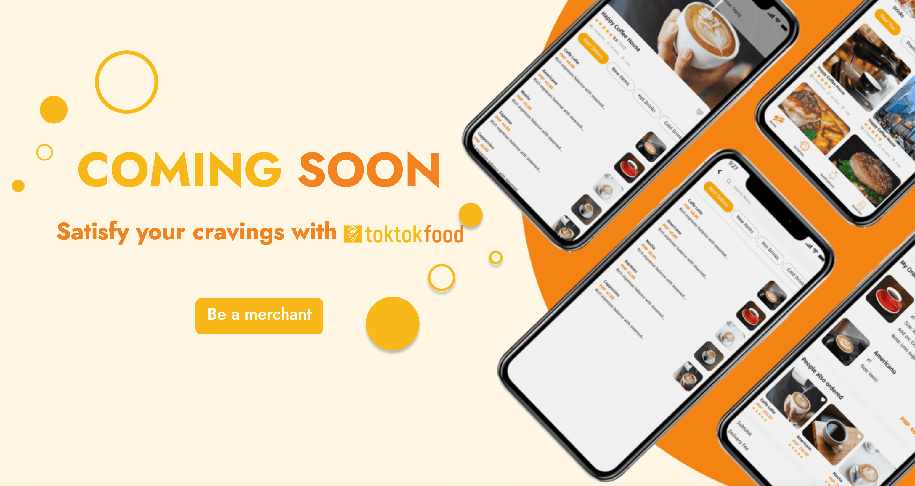 How to be a Toktok Food Merchant?
