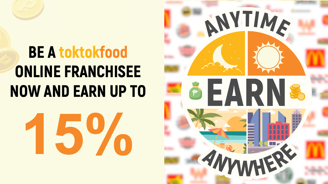 TokTok Food Earn anytime, anywhere