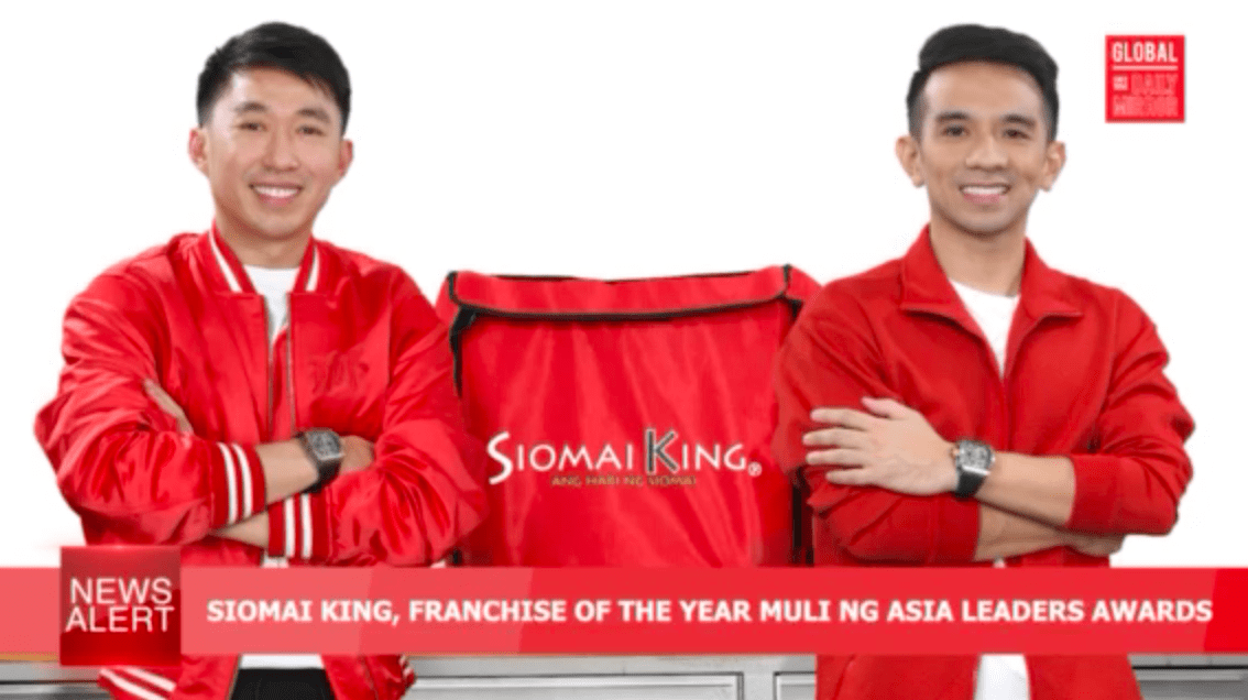 Siomai King back to back Franchise company of the year