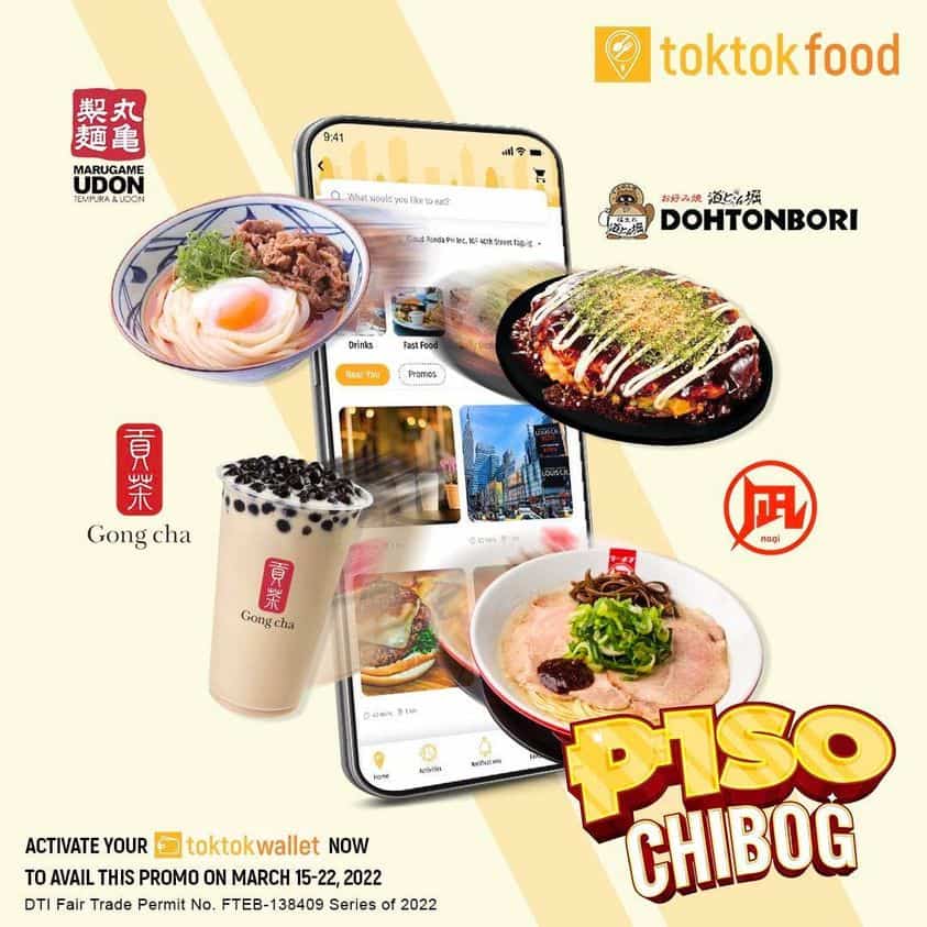 How to Avail toktokfood PISO CHIBOG promo