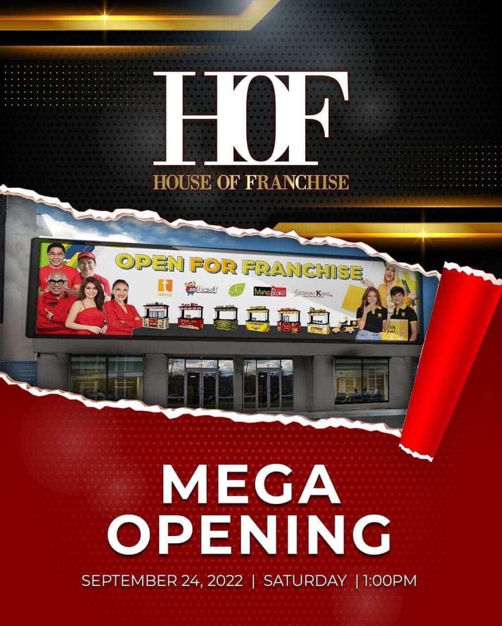 House of Franchise Mega Opening - New Office