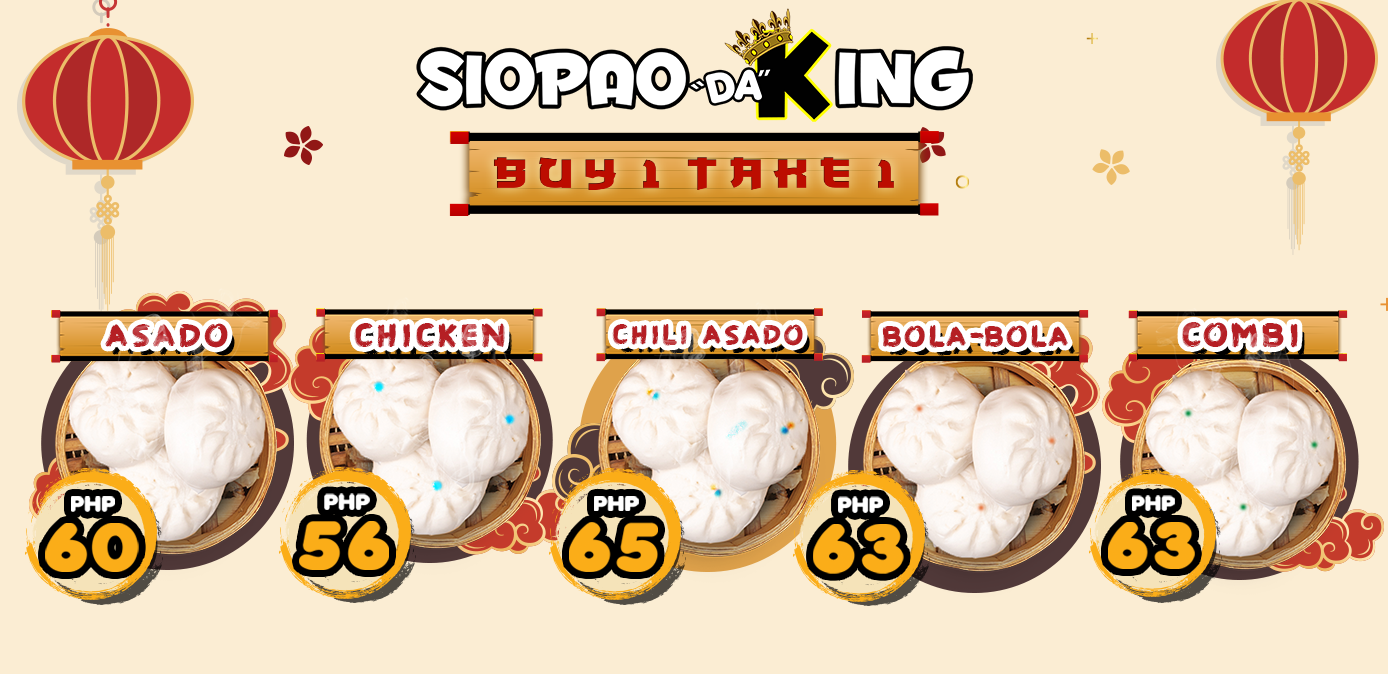 Siopao da King Menu