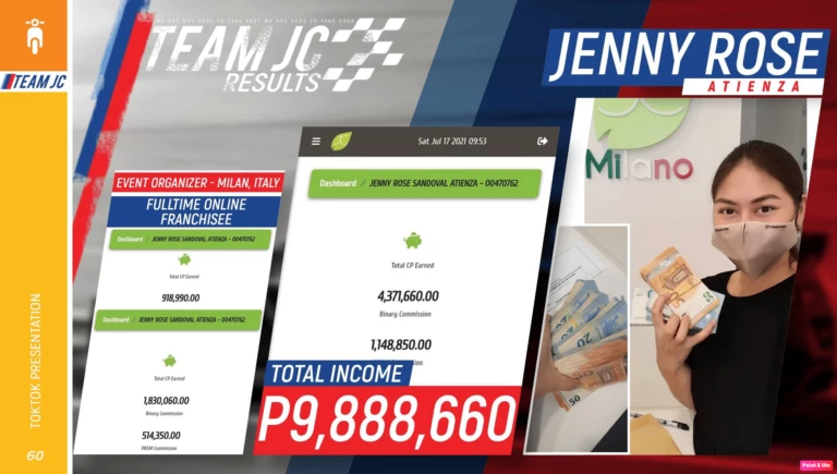 Jenny Rose result